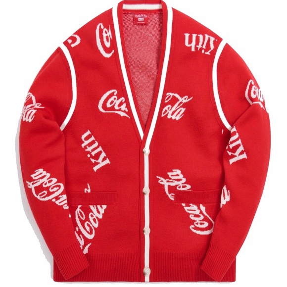 Kith Other - 🔥HOST PICK🔥 NWT Kith x Coca- Cola x Mitchell & Ness sweater